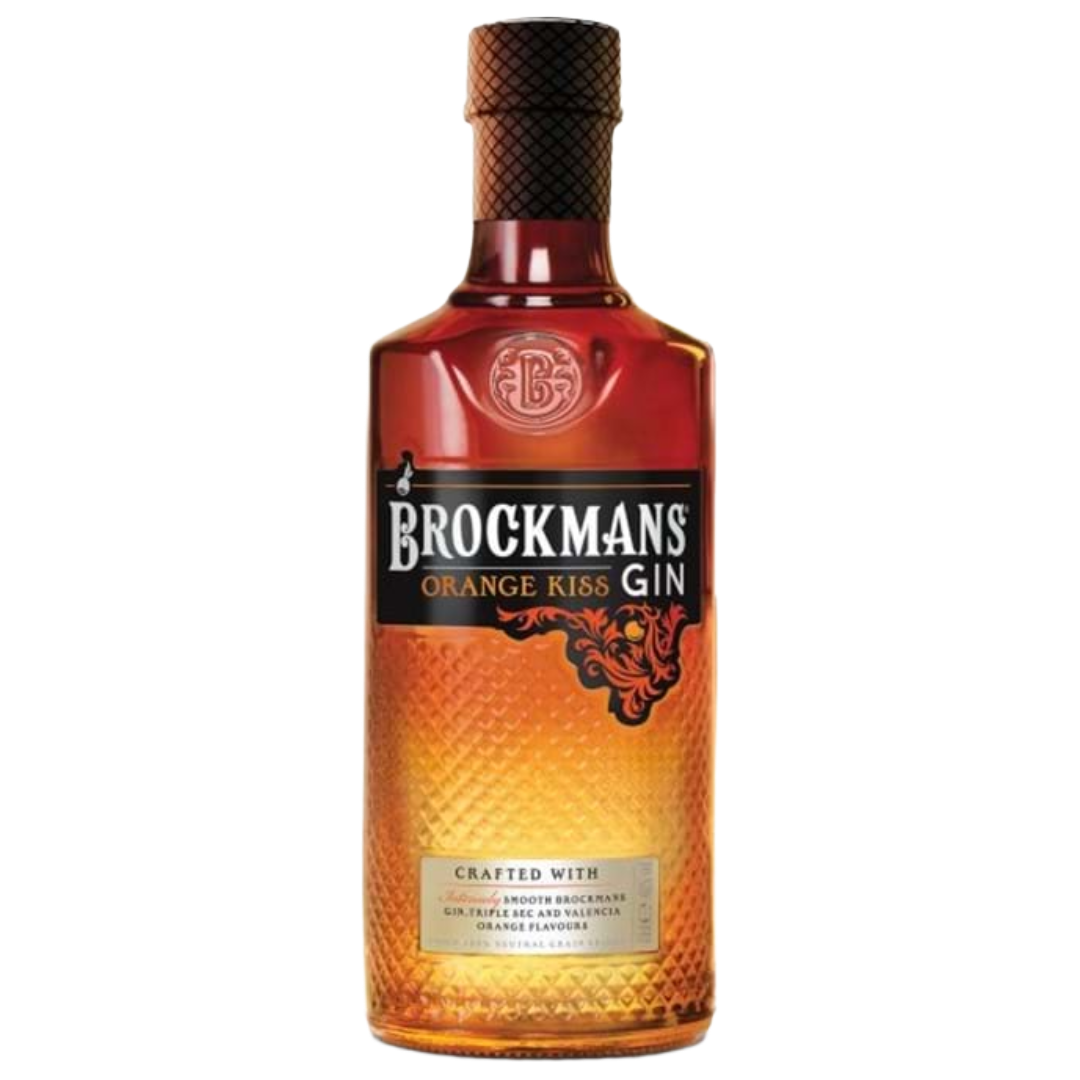 BROCKMANS 'Orange Kiss' Crafted with Triple Sec & Valencia Orange Gin Bottle (70cl) 40%abv Image