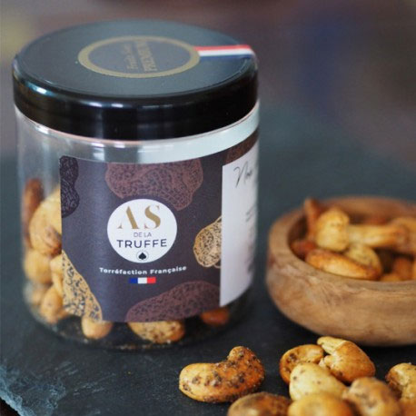 VALETTE Noix de cajou à la Truffe d'été et sel de Guérande - Cashew nuts, Summer truffle & Guérande Salt 90g Jar (68198) Image