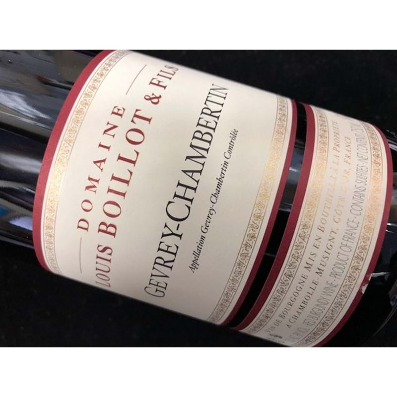 LOUIS BOILLOT Gevrey-Chambertin 2016/17 Bottle/nc Image