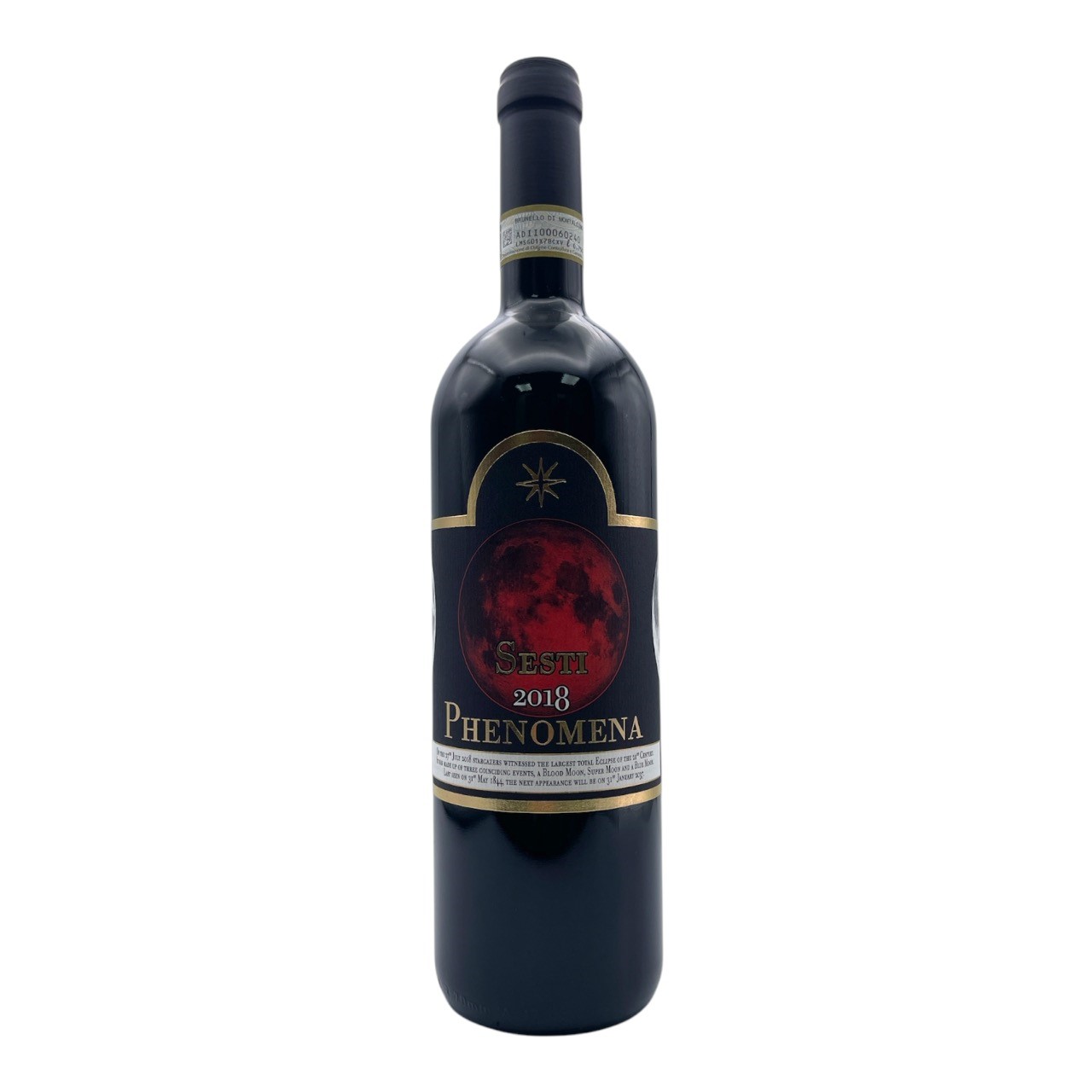 SESTI Brunello di Montalcino Riserva 'Phenomena' DOCG 2018 Bottle Image