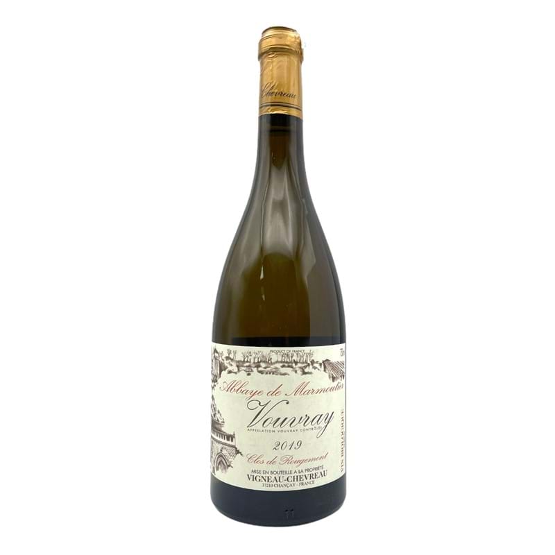 VIGNEAU-CHEVREAU Vouvray Sec, Abbaye de Marmoutier Clos de Rougemont 2019 Bottle Image