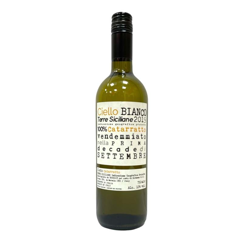 CIELLO Bianco, Catarratto - Sicily 2019 Bottle/st NAT/ORG/UNF Image