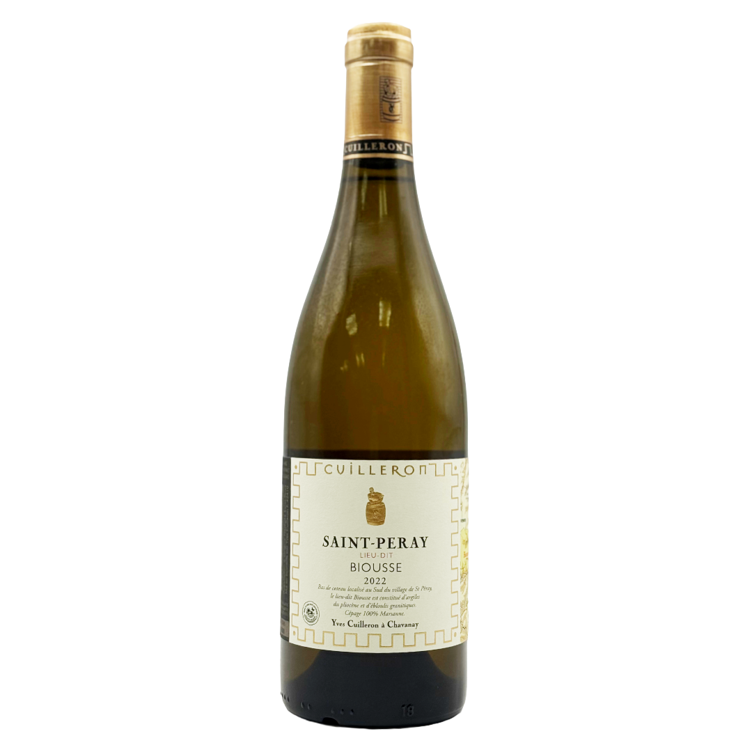 YVES CUILLERON Saint-Peray Marsanne 'Lieu-Dit Biousse' 2022 Bottle Image