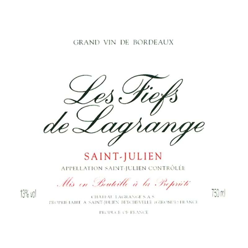 LES FIEFS LAGRANGE Saint-Julien 2020 Wooden Case x 6 Bottles - PRE-RELEASE Image