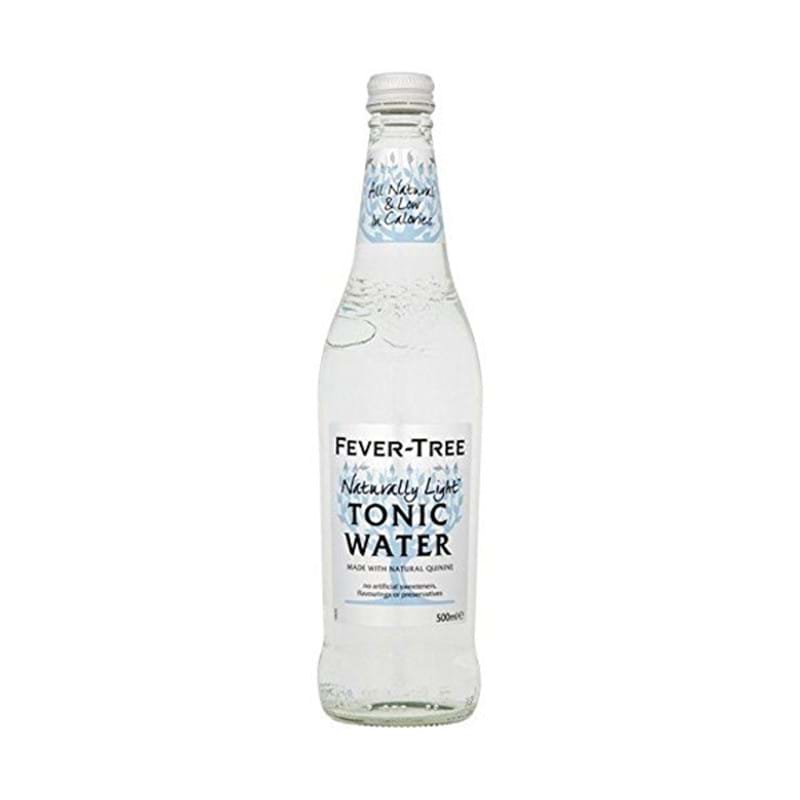 FEVER TREE Naturally Light Tonic Water - Natural Quinine Bottle (500ml) - SINGLE Image