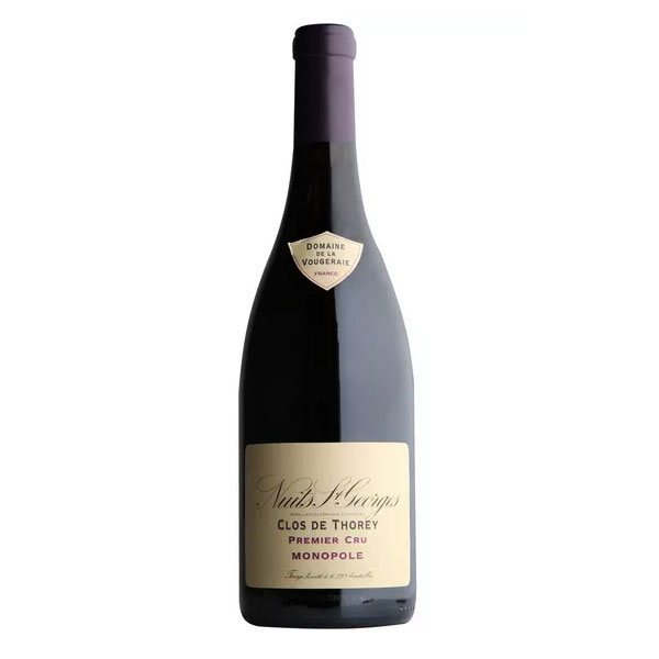 DOMAINE DE LA VOUGERAIE Nuits Saint Georges 1er Cru 'Clos de Thorey' Monopole 2022 Bottle ORG/BIO Image