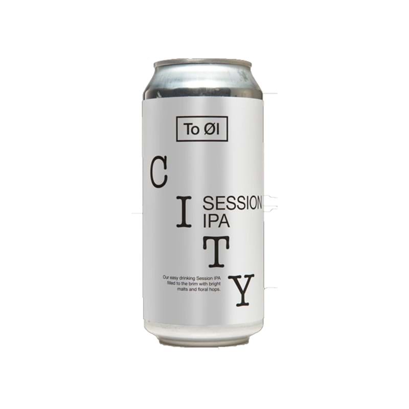TO ØL (Tool) City, Session IPA 440ml CAN 4.5%abv (BBE 14.09) Image