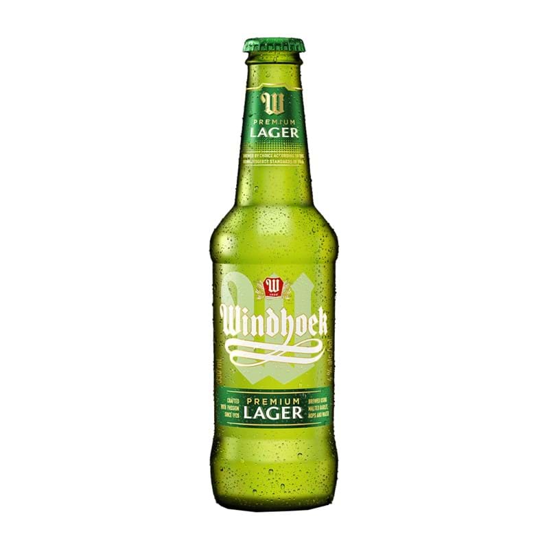 WINDHOEK Namibian Lager Bottle (330ml) 4%alc - SINGLE Image