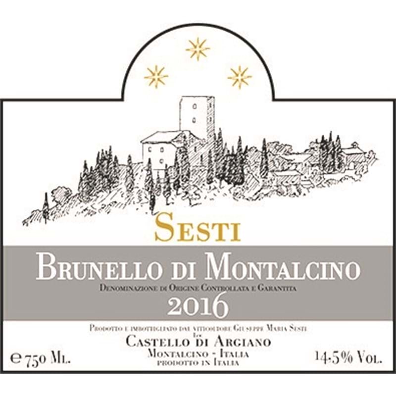 SESTI Brunello di Montalcino 2016 Case x 6 Bottles - PRE-RELEASE Image