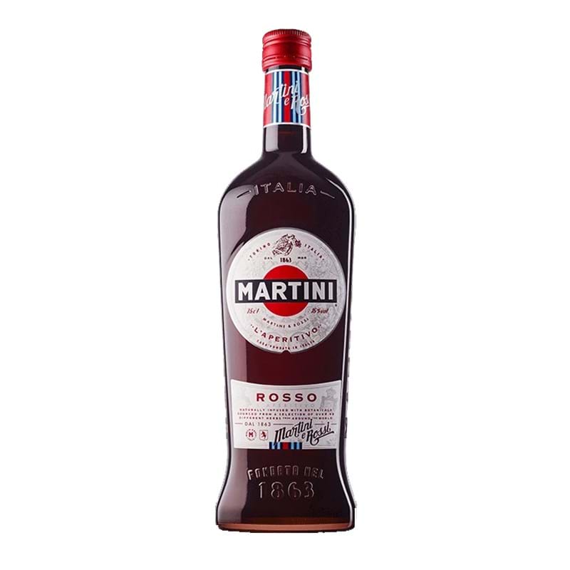 MARTINI Sweet Red (Rosso) Vermouth from Italy Bottle (75cl) 15%abv Image
