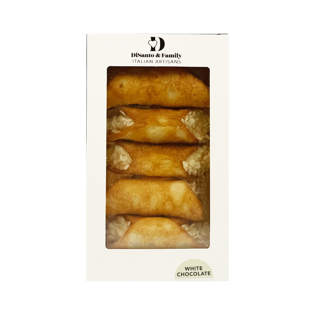 DI SANTO White Chocolate Cannolo Box 200g Image