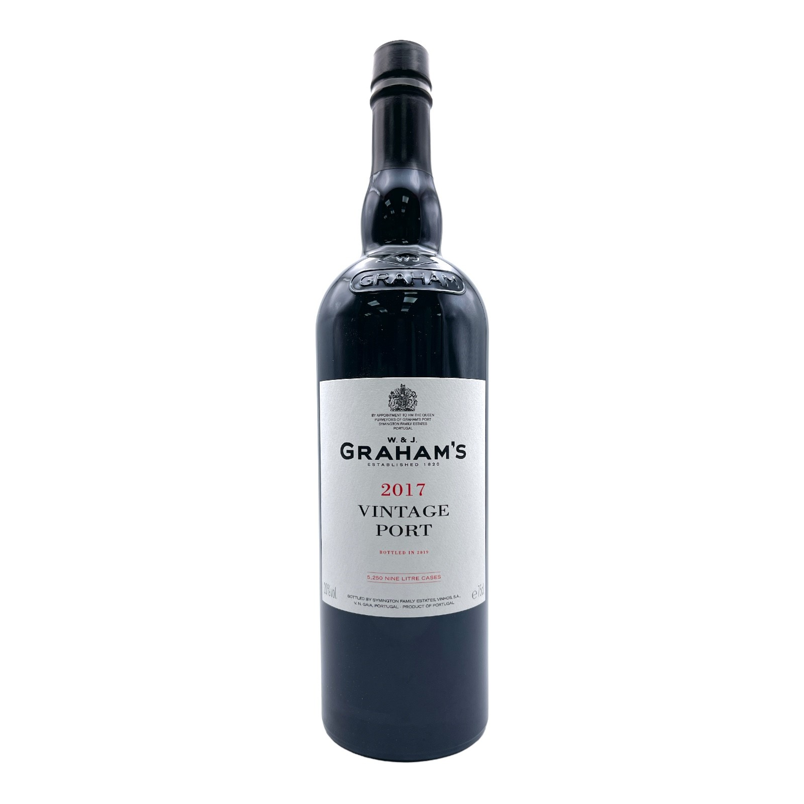 W & J GRAHAM'S Vintage Port 2017 Bottle Image