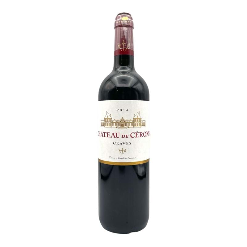 CHATEAU de CERONS Rouge, Graves 2015 Bottle *New Vintage Image