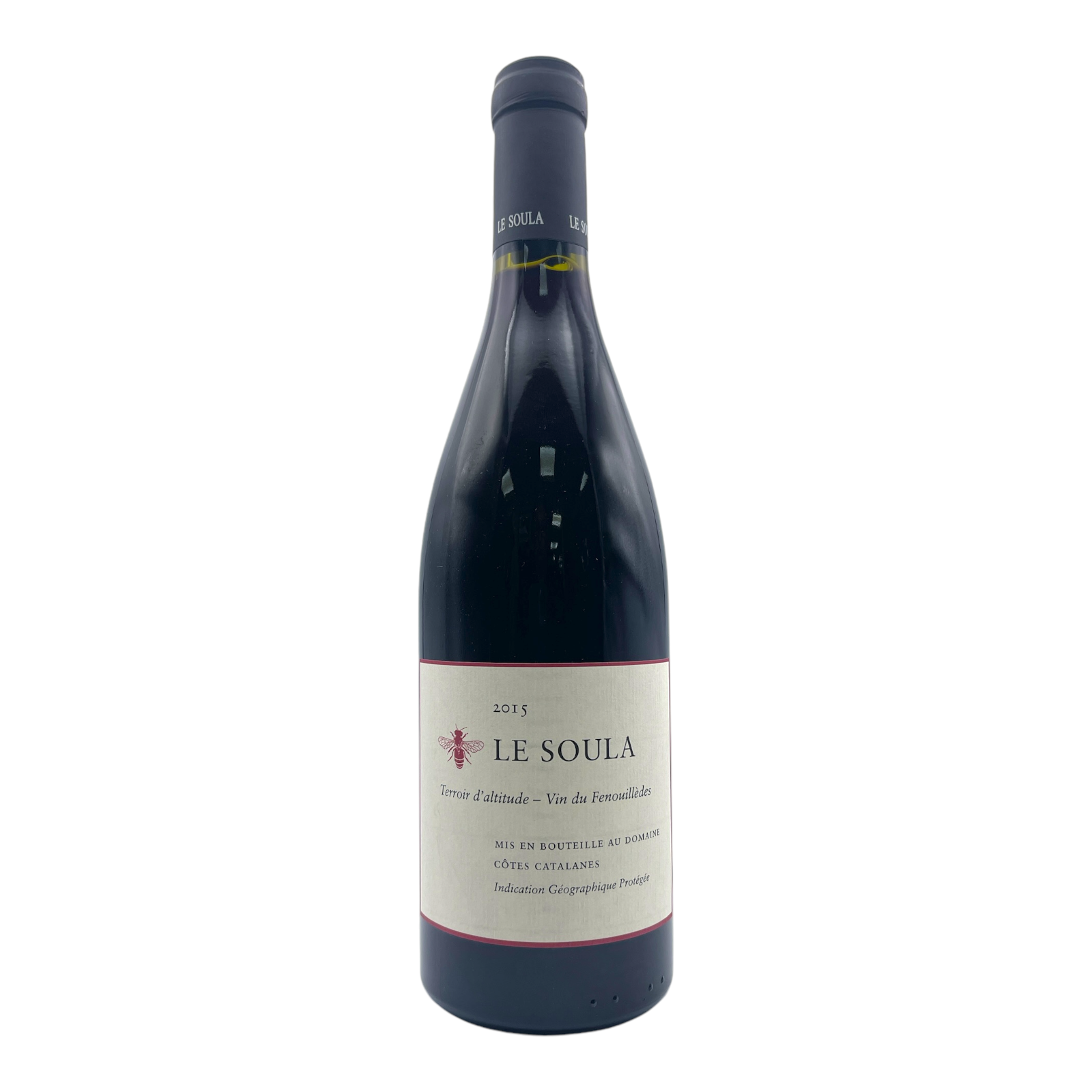 DOMAINE LE SOULA Rouge - Cotes Catalanes 2015 Bottle - BIO (rtc) Image