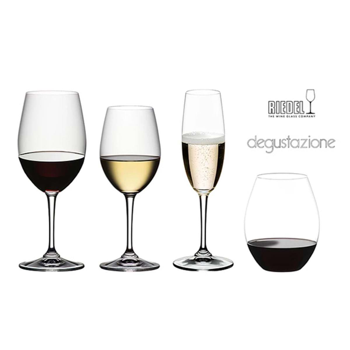 After Ridel Dunell's: Riedel Glassware Hire - Dunells