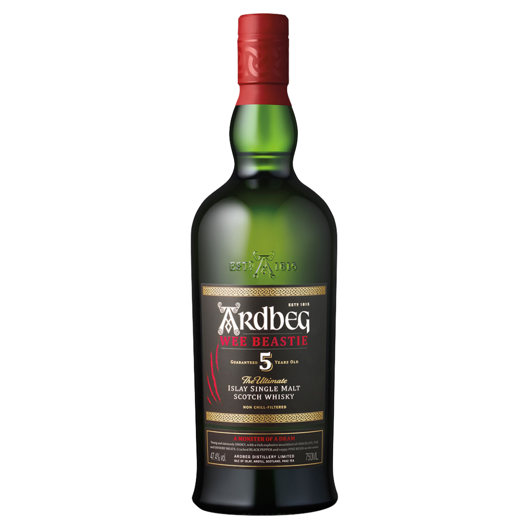 ARDBEG 'Wee Beastie' 5 Year Old Islay Single Malt Scotch Bottle (70cl) 47.4%abv Image