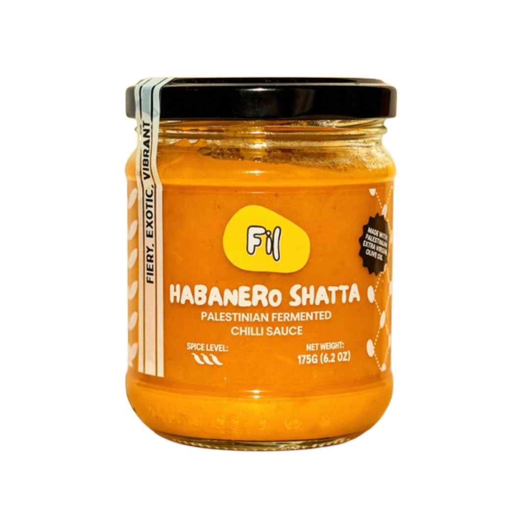 FIL 'Get Your Fil' Habanero Shatta (Palestinian Chilli) Jar (175g) VGN/GF Image