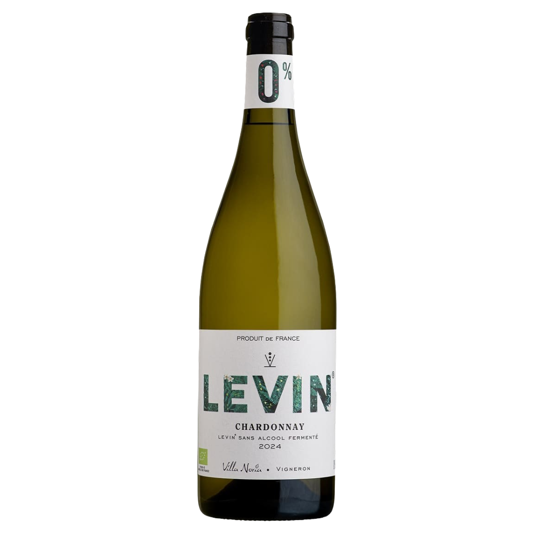 VILLA NORIA 'Levin' Non-Alcoholic Chardonnay - Coteaux de Languedoc 2024 Bottle ORG/VGN Image