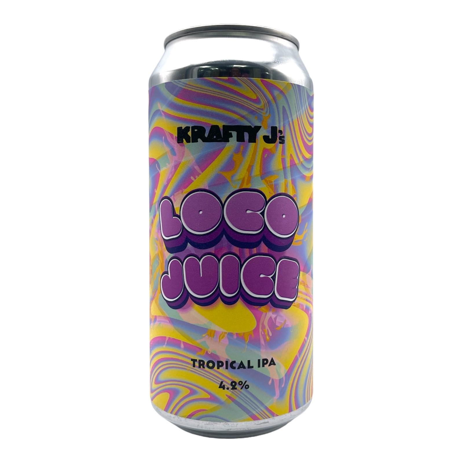 KRAFTY Js Loco Juice Tropical IPA CAN (440ml) 4.2%abv - SINGLE Image