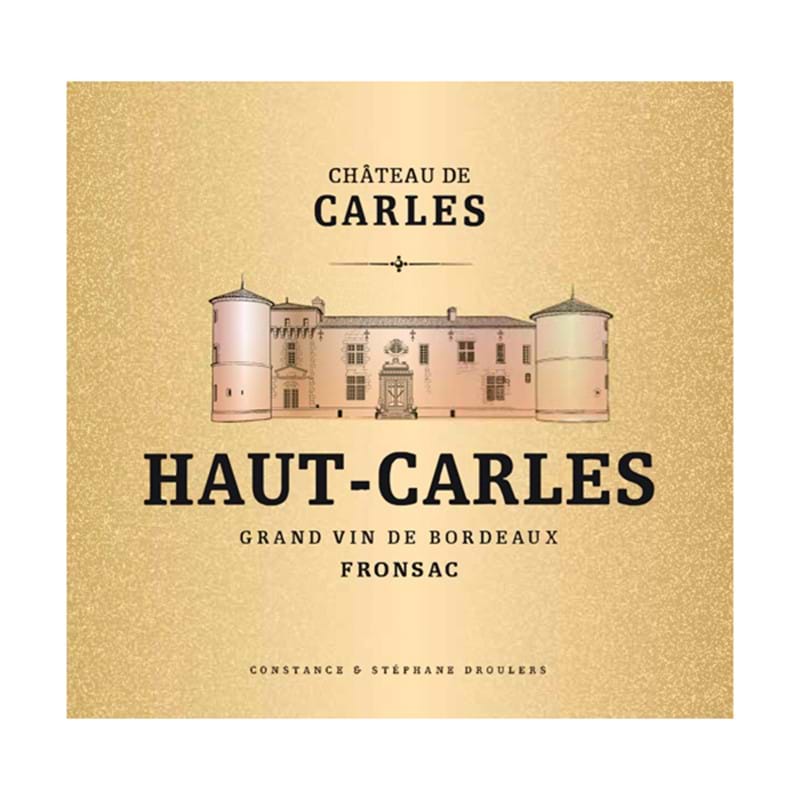 HAUT-CARLES de Chateau Carles, Fronsac 2020 Carton x 6 Bottles - PRE-RELEASE Image
