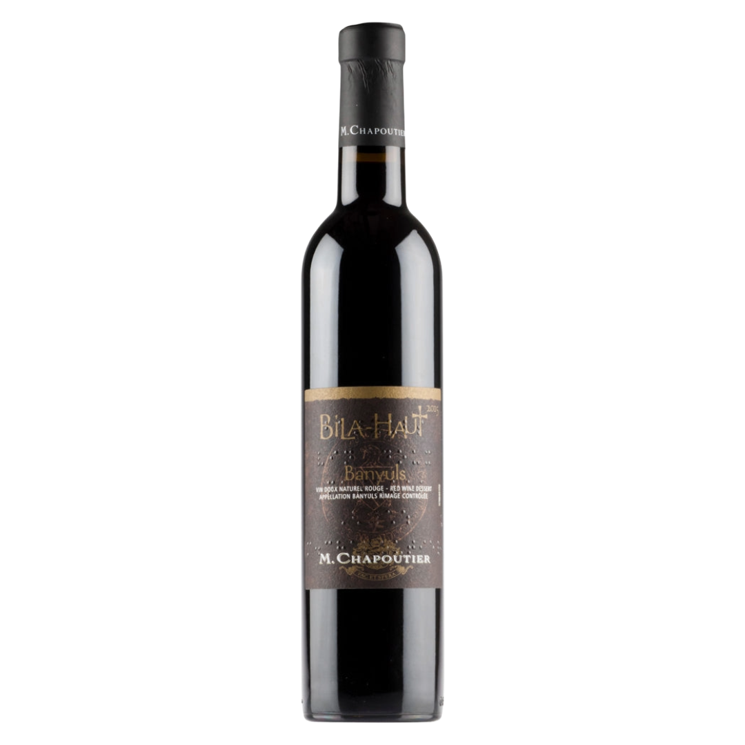 DOMAINE DE BILA-HAUT Banyuls Vin Doux Naturel Rouge (Michel Chapoutier) 2021 HALF LITRE (100% Grenache) Image