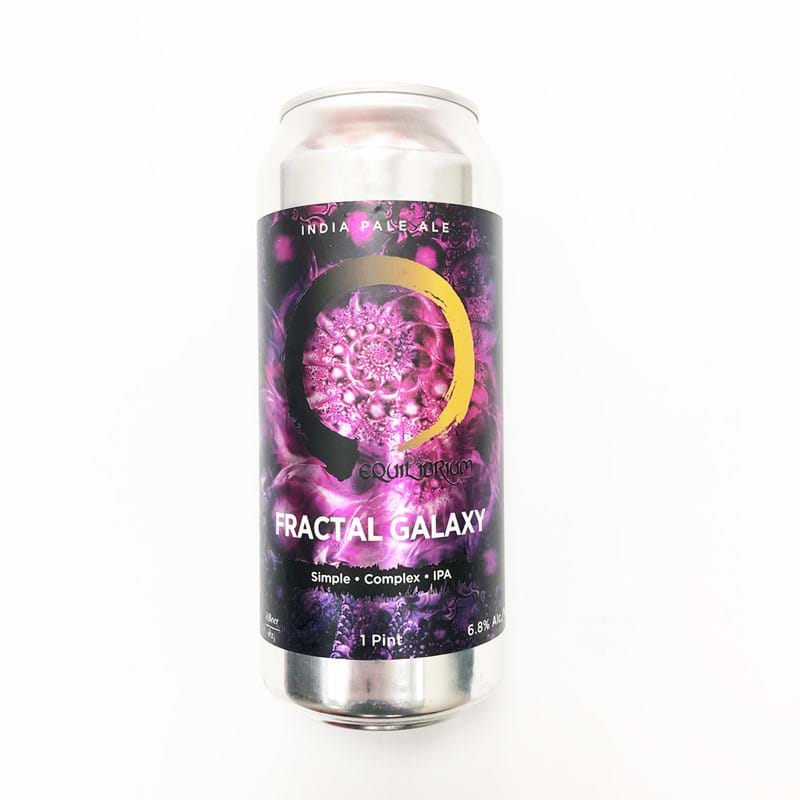 EQUILIBRIUM Fractal Galaxy IPA Hopped with Galaxy 6.8% CAN (473ml) VGN (rtc) Image