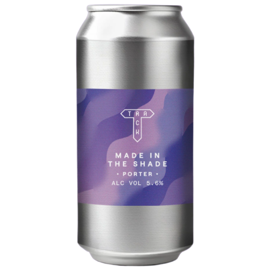 TRACK BREWING 'Made In The Shade' Gluten Free Porter CAN (440ml) 5.6%abv GF/VGN Image