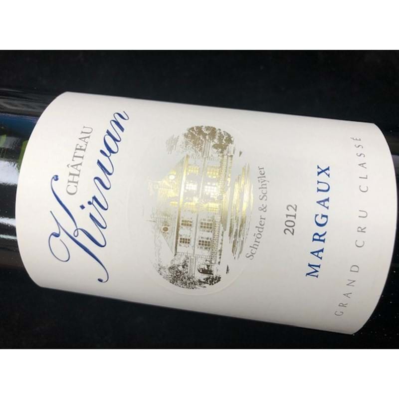 CHATEAU KIRWAN Margaux 2012 Bottle/nc Image