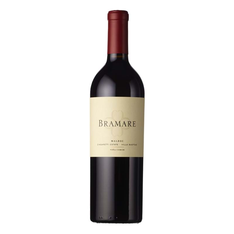 VINA COBOS Malbec, Bramare, Zingaretti, Uco Valley 2016 Bottle - VGN/ORG Image