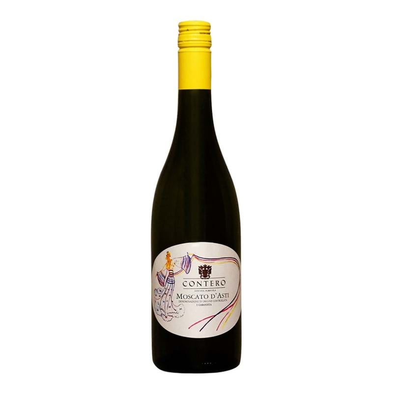 CONTERO Moscato d'Asti di Strevi 2019/20 HALF/st Low Alcohol 5%abv ORG/VGN Image