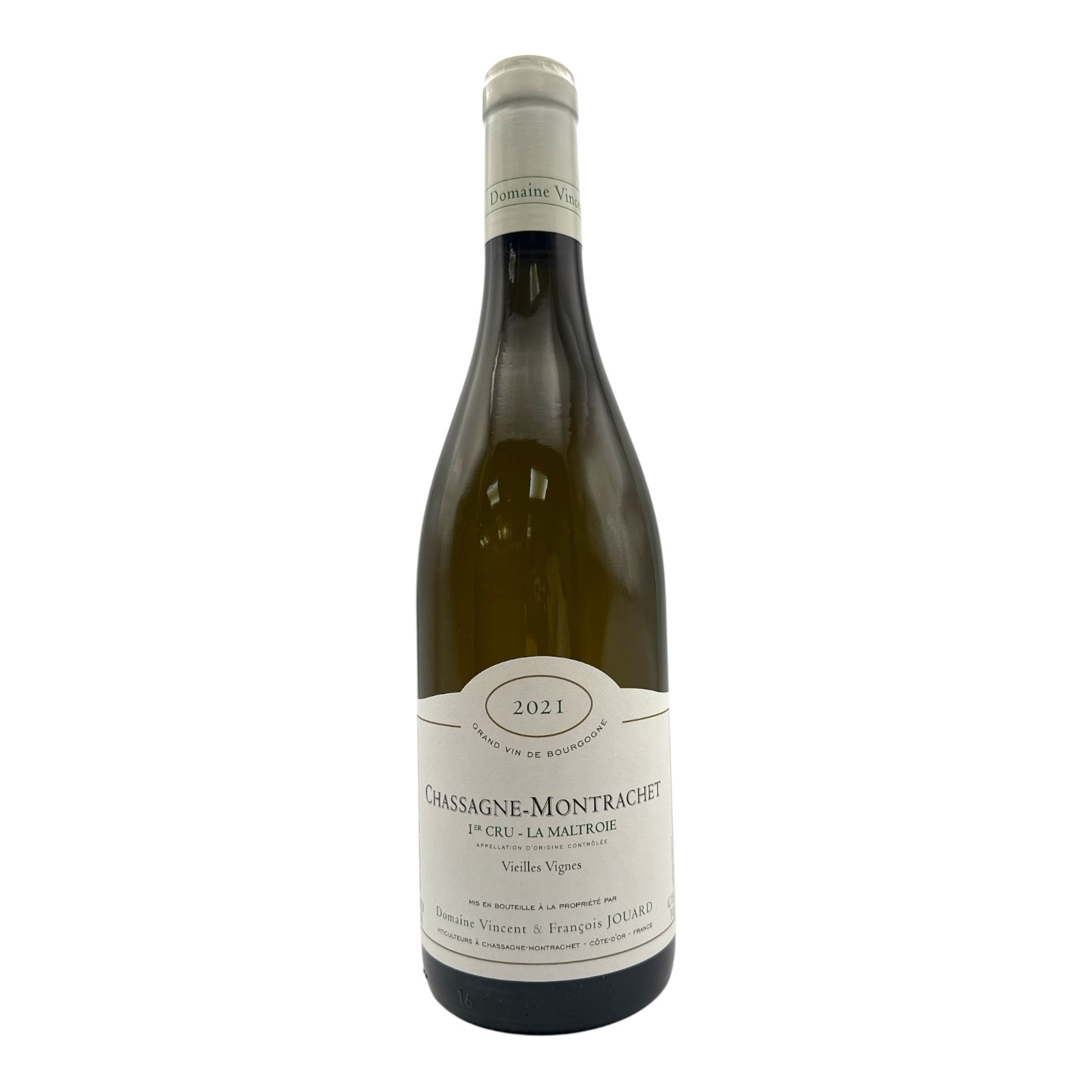 VINCENT & FRANCOIS JOUARD Chassagne-Montrachet 1er Cru 'La Maltroie' Vieilles-Vignes 2021/23 Bottle Image