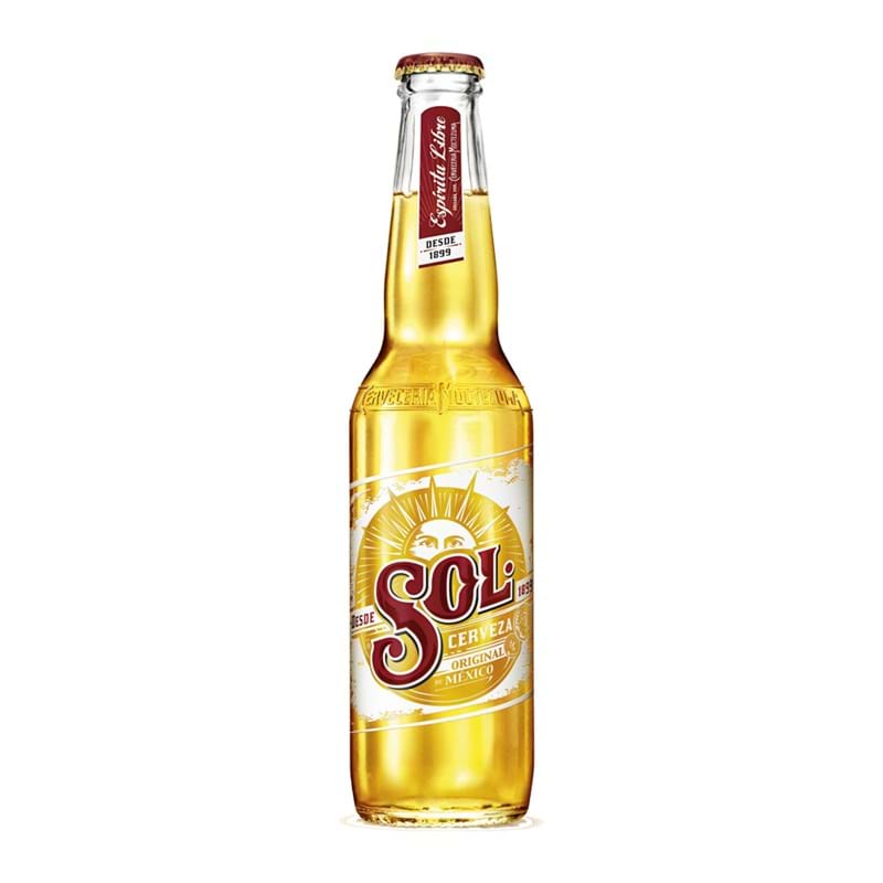 SOL Mexican Lager CASE x 12 Bottles (330ml) 4.5%abv (los) Image