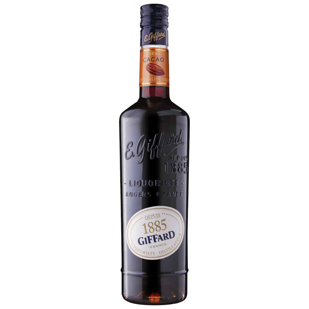 GIFFARD Creme de Cacao Brown (Cocoa Bean Liqueur) - France Bottle (70cl) 25%abv Image