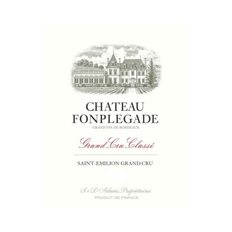 CHATEAU FONPLEGADE Grand Cru Classe 2020 Wooden Case x 6 Bottle - PRE-RELEASE Image
