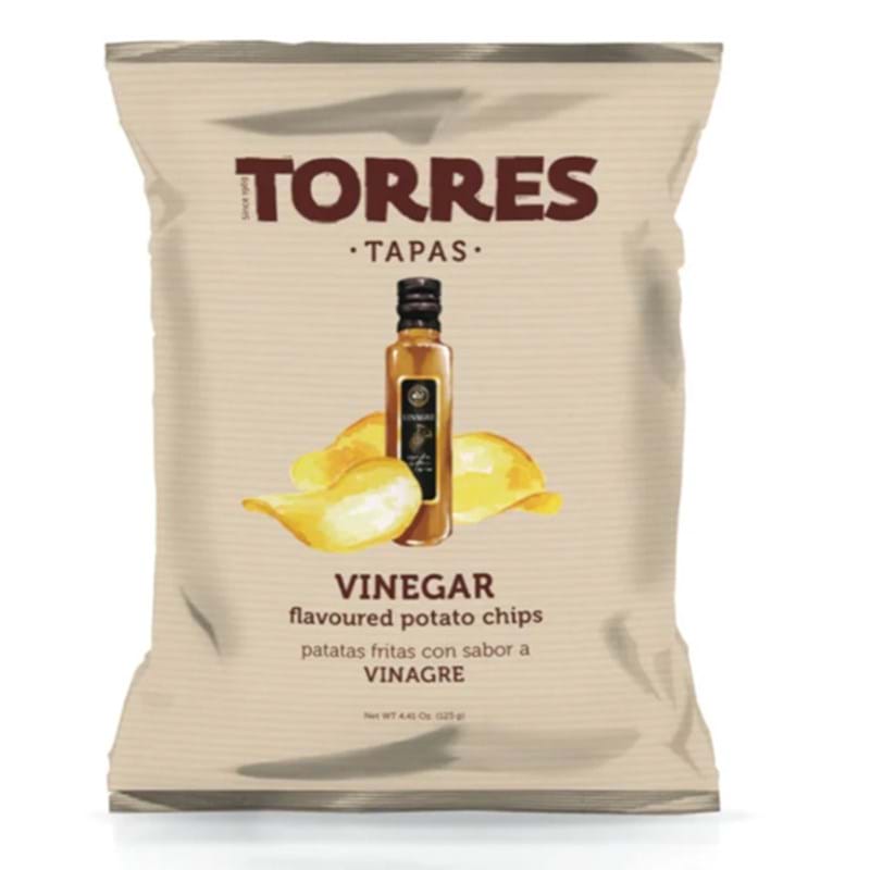 TORRES 'Tapas' Vinegar Flavour Crisps 125g Bag Image