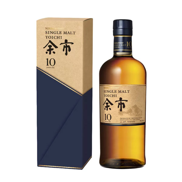 NIKKA' Yoichi' 10 Year Old Single Malt Japanese Whisky Bottle (70cl) 45%abv Image