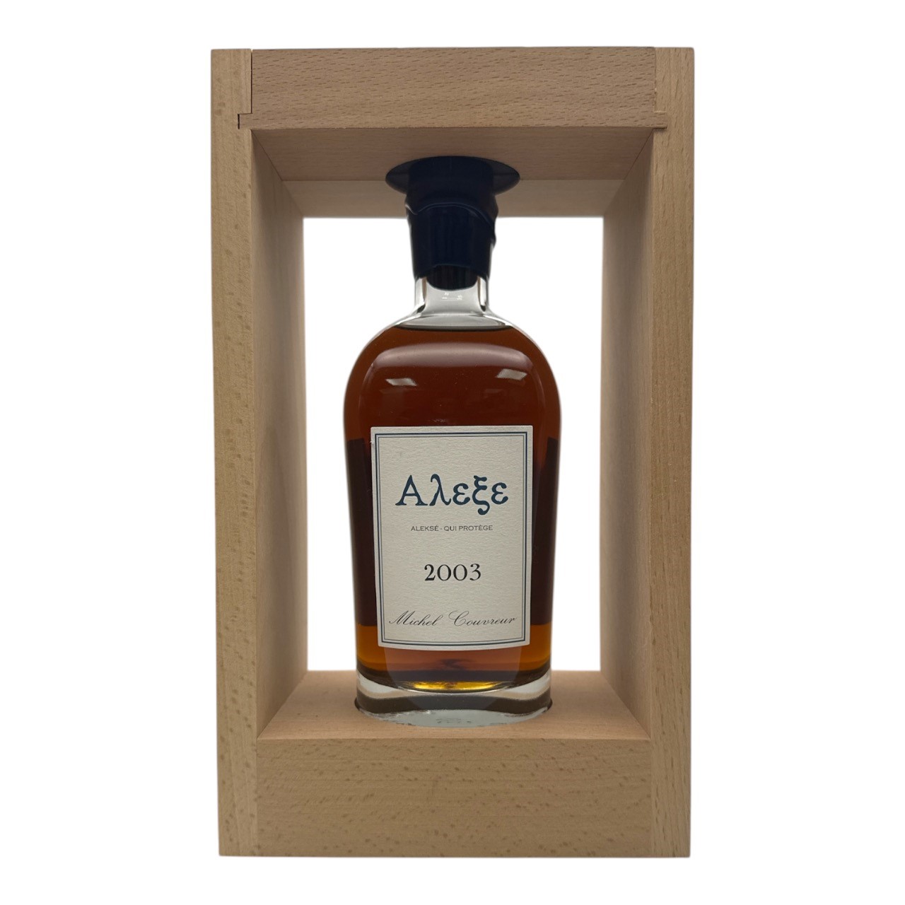 MICHEL COUVREUR 2003 Aleske Qui Protege Single Malt Whisky Bottle (50cl) 45.38%abv Image