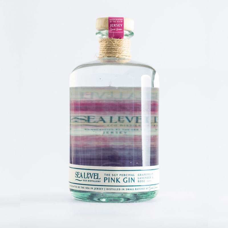 SEA LEVEL ECO DISTILLERY 'Sergeant Percival Pink' Pink Gin Bottle (70cl) 40%abv Image