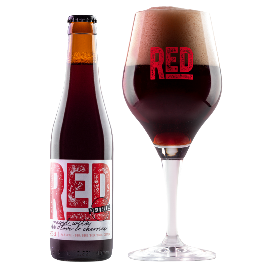 BROUWERIJ DE BRABANDRE 'Red by Petrus' Belgian Fruit Sour Bottle (330ml) 8.5%abv Image