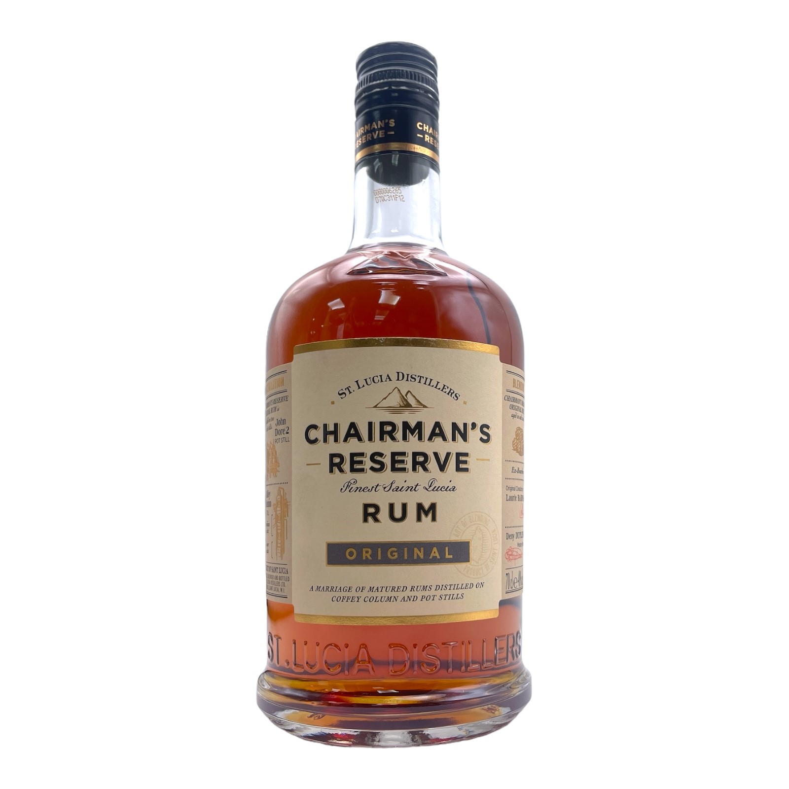 SAINT LUCIA DISTILLERS 'Chairmans Reserve' Saint-Lucian Rum Bottle (70cl) 40%abv Image