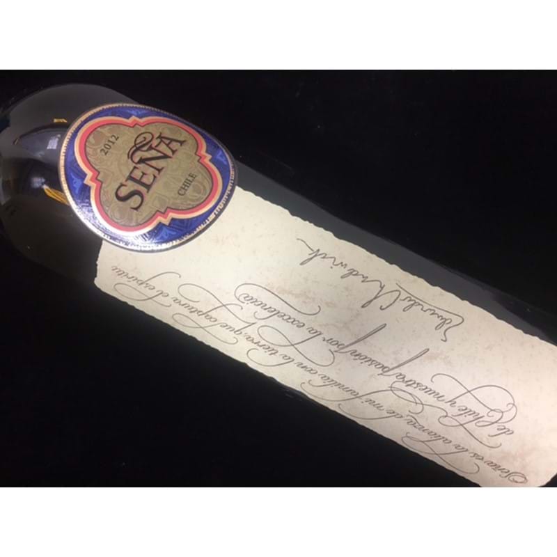 VINA SENA Sena 2012 Bottle BIO (52% Cabernet, Carmenere, Merlot etc) Image