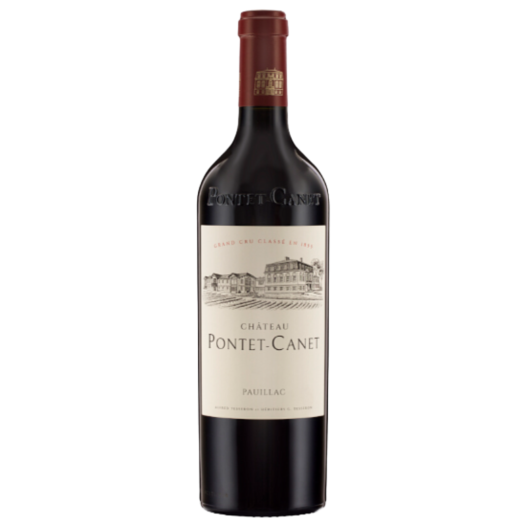 CHATEAU PONTET-CANET 5eme Grand Cru Classe Pauillac  2024 Wooden Case x 6 Bottles - PRE-RELEASE Image