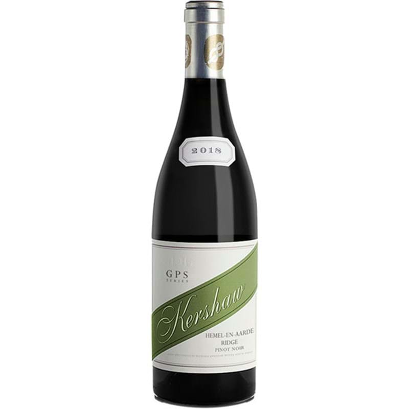 KERSHAW WINES Pinot Noir 'G.P.S. Series' - Hemel en Aarde Valley, Western Cape 2018 Bottle 13.5%abv VEG/VGN Image