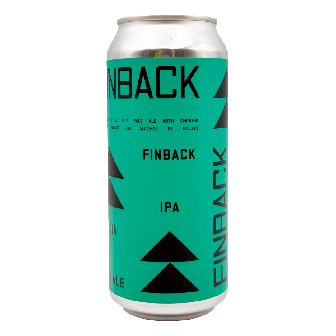 FINBACK BREWERY 'Finback IPA' Modern West Coast IPA CAN (473ml) 6.8%abv Image
