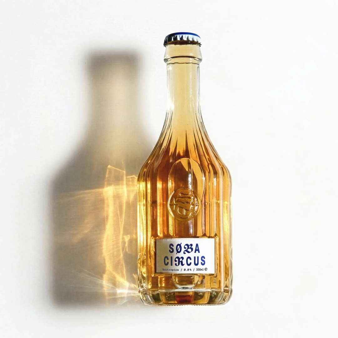 SOBA CIRCUS Natural Nootropic Enhancing Soda Bottle (330ml) Image