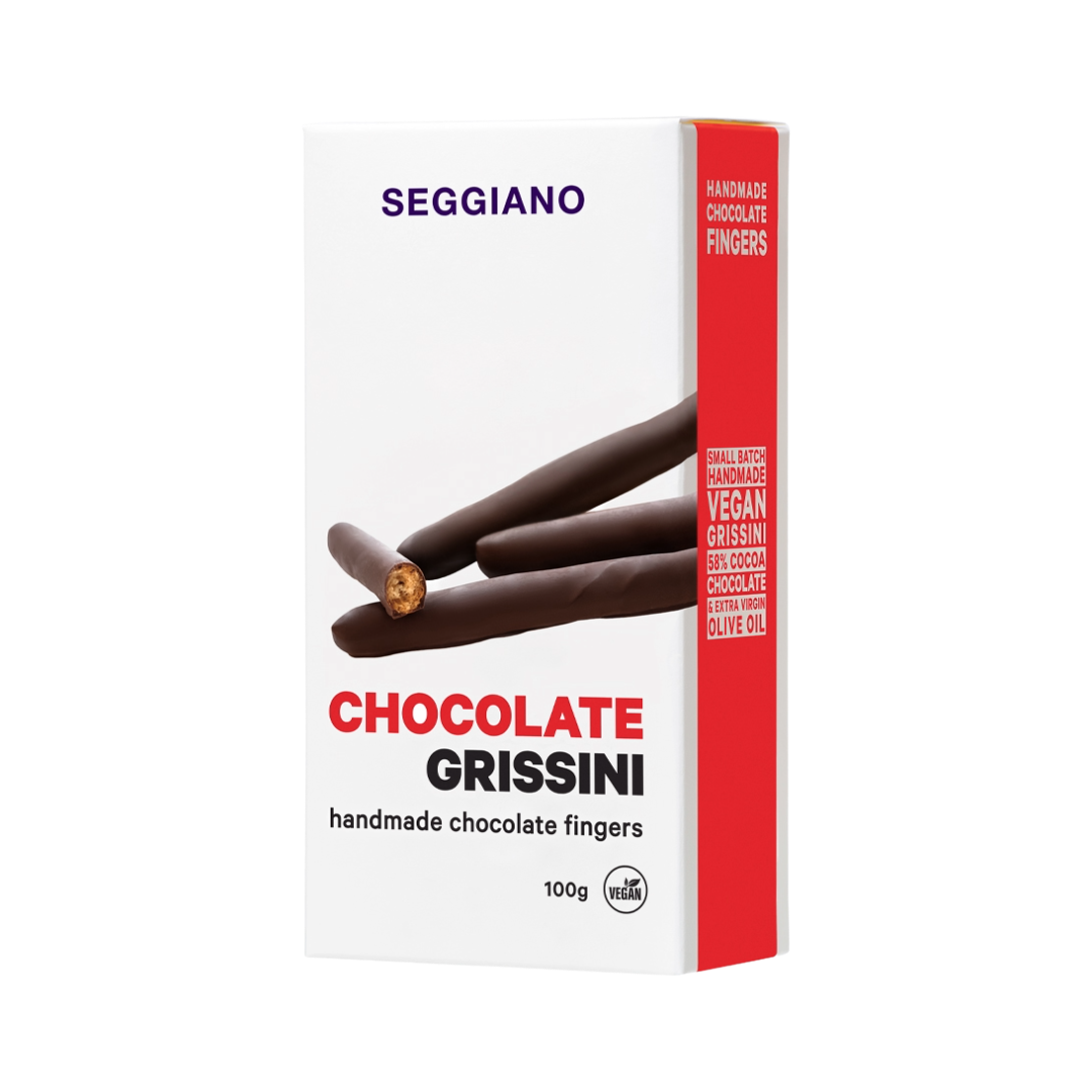 SEGGIANOs Chocolate Grissini 100g Box VGN (Christmas) Image