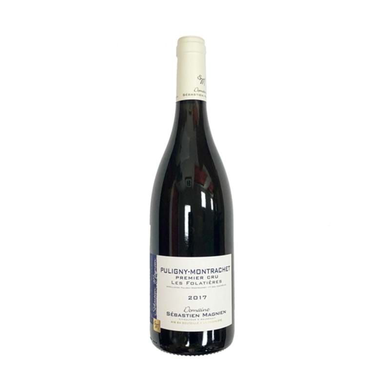 SEBASTIEN MAGNIEN Puligny-Montrachet 1er Cru Les Folatieres 2017 Bottle/nc Image