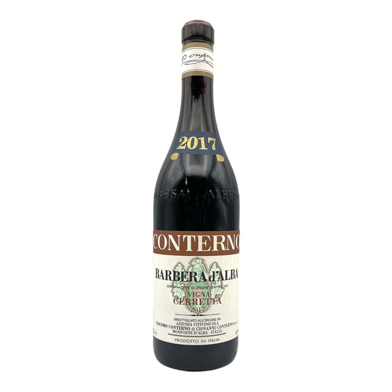 CANTINA GIACOMO CONTERNO Barbera d'Alba Cerretta 2017 Bottle/nc - NO DISCOUNT Image