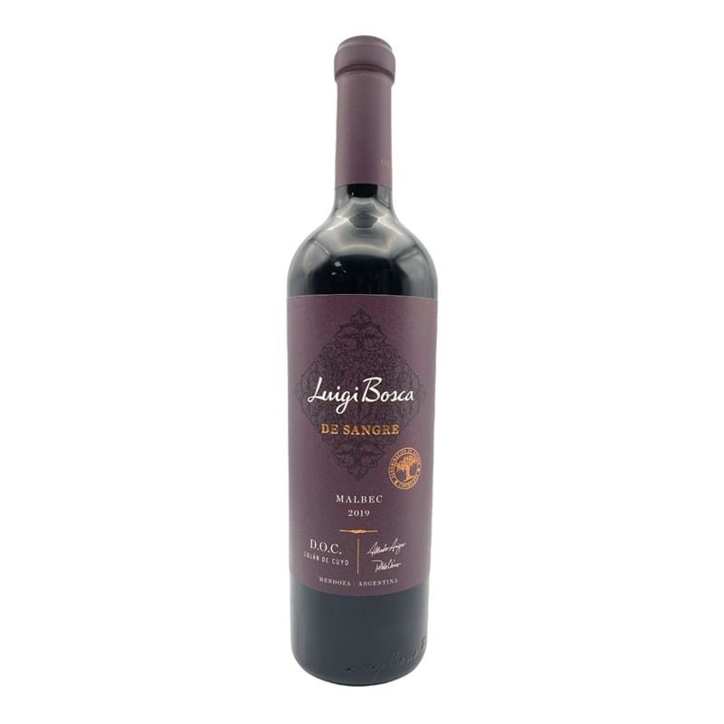 LUIGI BOSCA Malbec, Single Vineyard DOC De Sangre 2019 Bottle/nc Image
