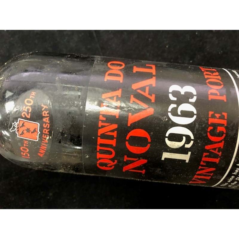 1963 QUINTA DO NOVAL Vintage Port Bottle - NO DISCOUNT (los) Image